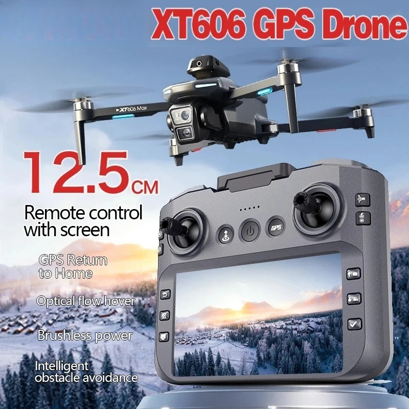 Drone Mapping - Original XT606 MAX GPS Drone 4k