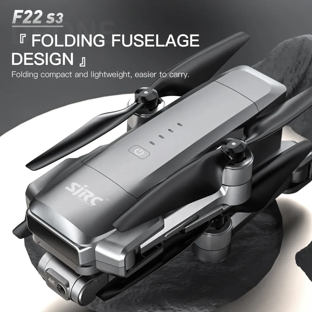 SJRC F22 S3 pro Foldable RC Qu - Drone Surveying review and price