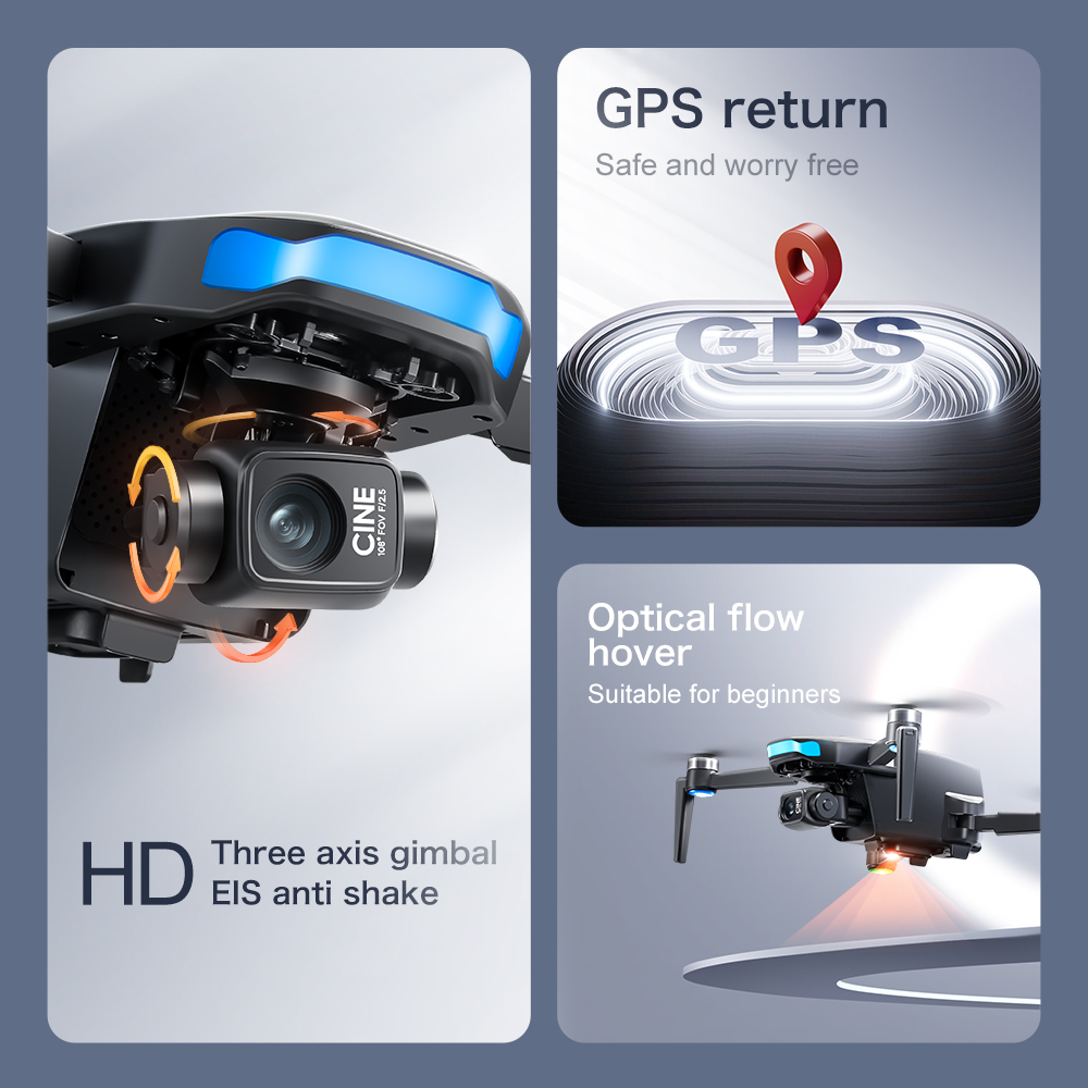 Original S-X1 GPS Drone 8KHD p - Drone Mapping review and price